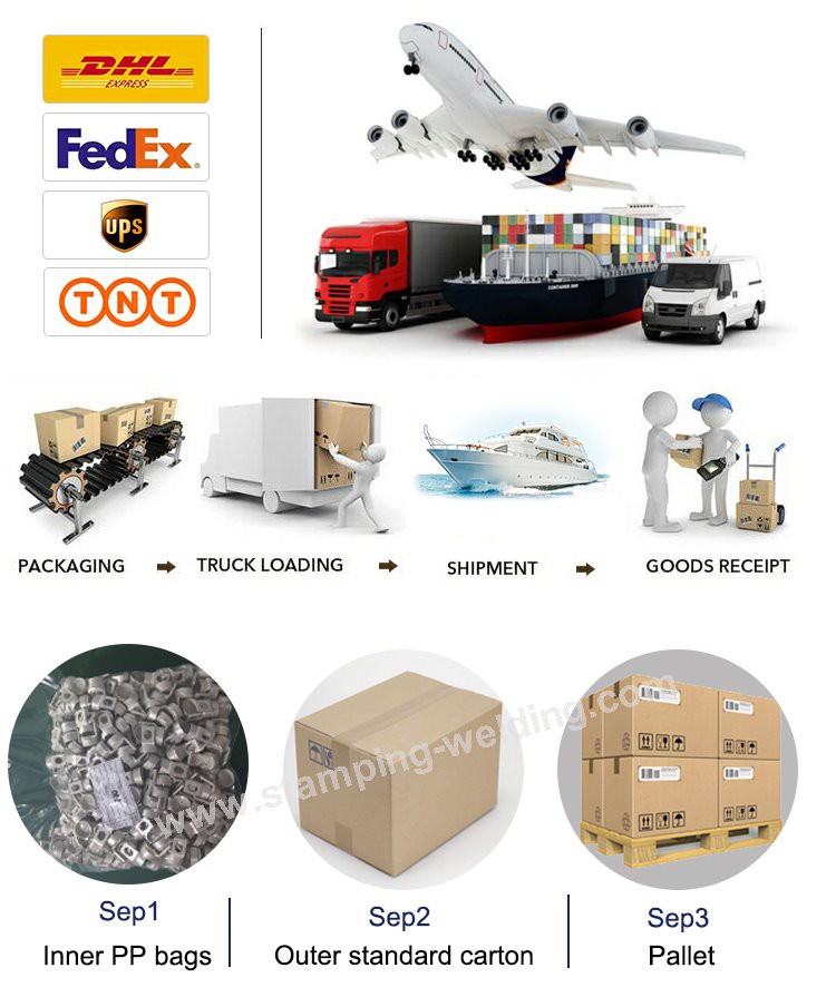 Packing & shipping for copper stamping parts