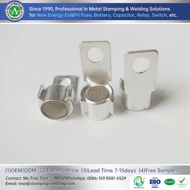 EV Fuse Contact Electroplating Matte Tin