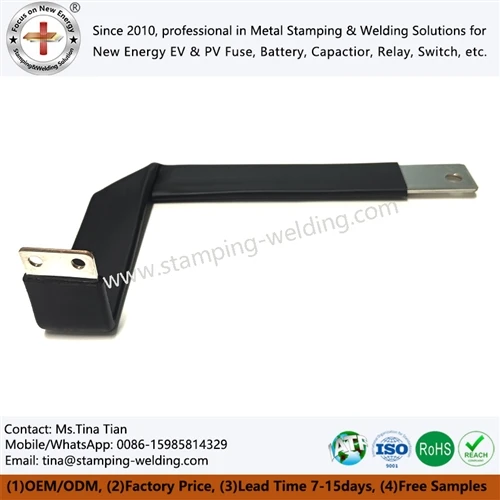 Процес дифузійного зварювання для гнучких з’єднувачів із мідної фольги та нік...