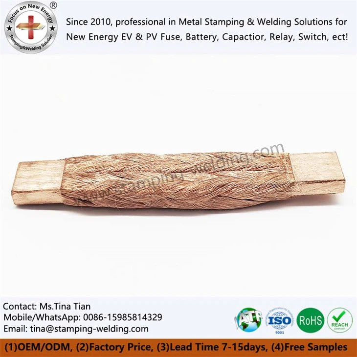 Гнучкий мідний коси для розподільних пристроїв